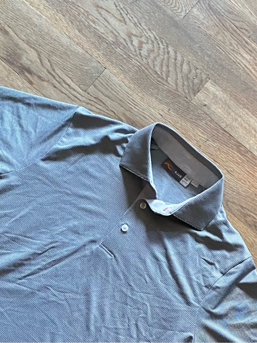 KJUS Mens Hollow Pima Polo Shirt small - Picture 5 of 12